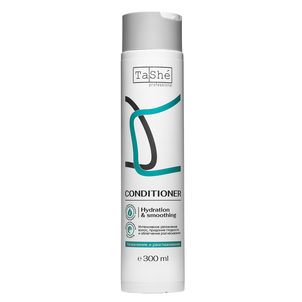 Tashe professional hair conditioner «Hydration & smoothing», 300 ml