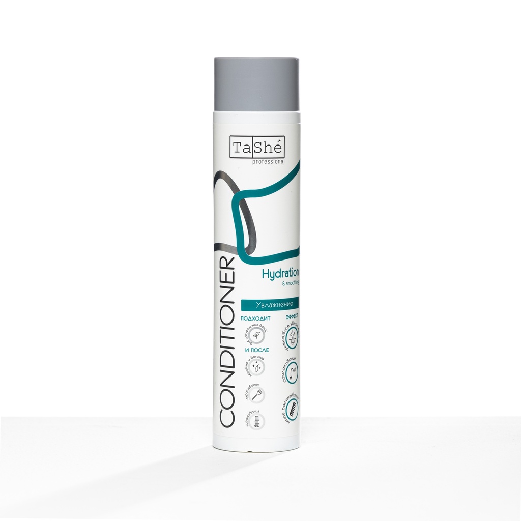 Tashe professional hair conditioner «Hydration & smoothing», 300 ml